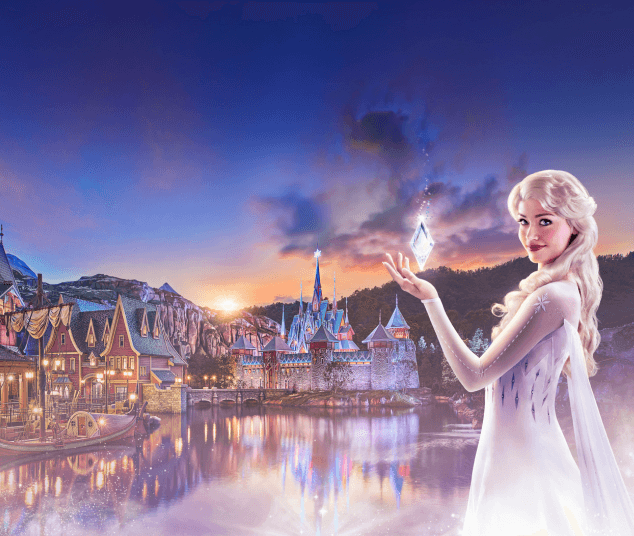 viagem à disneyland paris world of frozen estúdio de viagens